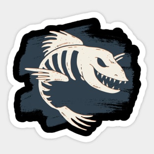 Fish Bone Sticker